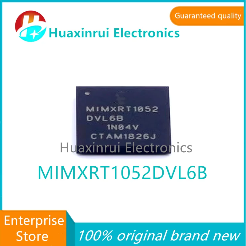 MIMXRT1052DVL6B BGA-196 100% brand new original silk screen printed MIMXRT1052DVL6B ARM microcontroller - MCU MIMXRT1052DVL6B