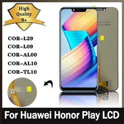 Tested For Huawei Honor Play COR-L29 COR-AL00 LCD Display Screen Touch Panel Digitizer With Frame For honorplay lcd