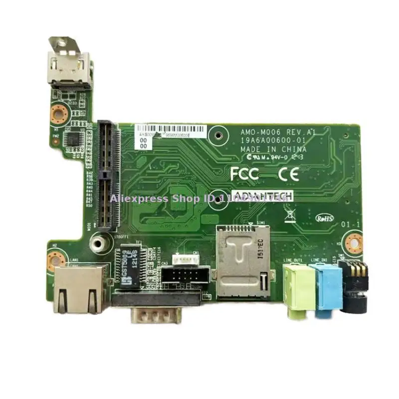 

ADVANTECH AMO-M006 REV.A1 19A6A00600-01 9696M00600E Industrial Motherboard CPU Board Stock