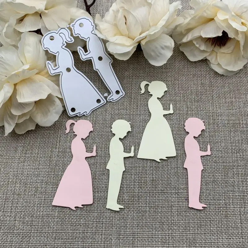 Prayer for men and women Metal Cutting Dies For DIY Scrapbooking Decorative Embossing Handcraft Die Cutting Template Mold