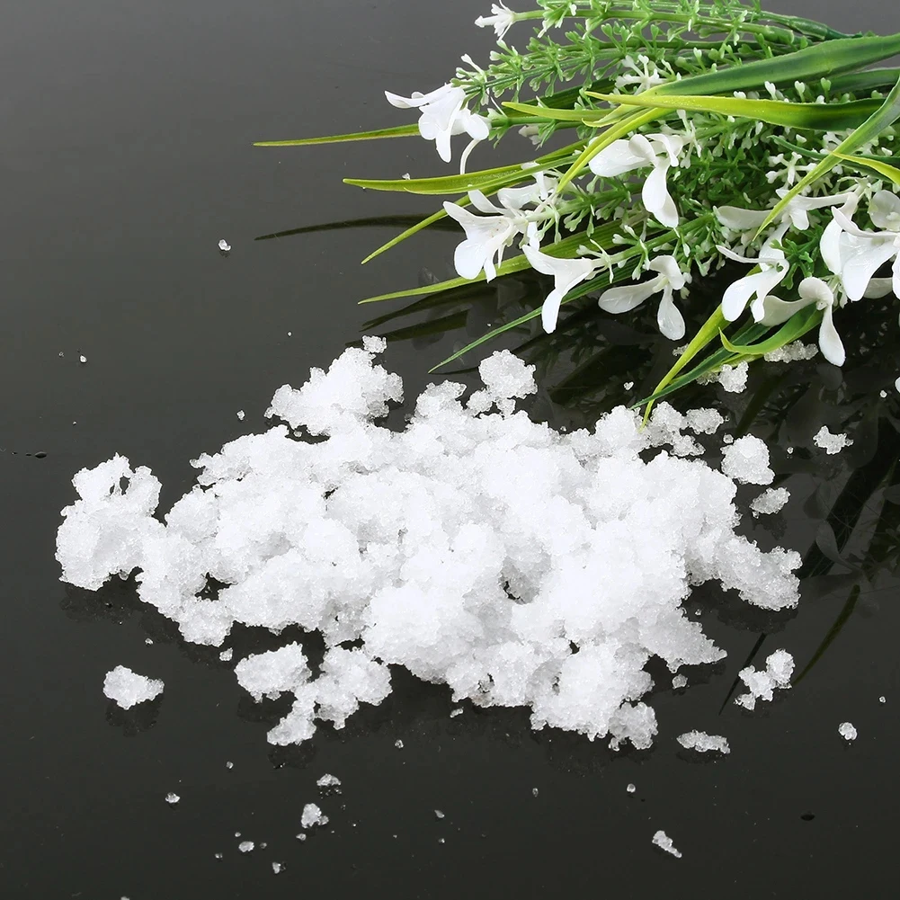 Magic Snow Powder สร้างผงหิมะปลอมปุยสําหรับงานฝีมือ