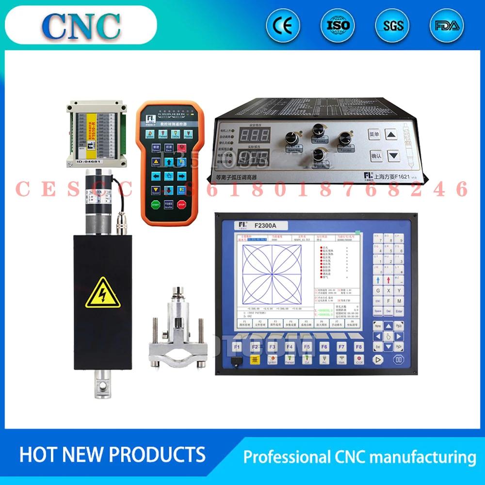 

Kit Pengendali Plasma Thc Cnc F2300a Sistem Cnc 2 Sumbu F2300a/F1621p/Hp105/Jykb-100-dc24v-t3/F1510 Remote Kontrol Nirkabel