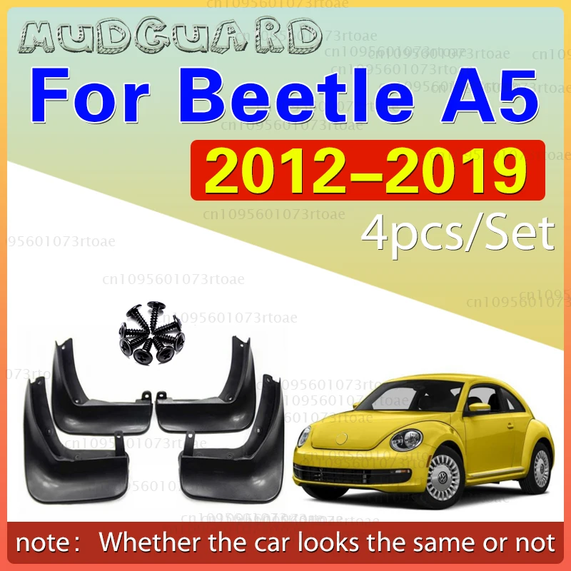 

Car Mudflap For Volkswagen VW Beetle 2012~2019 Fender Mud Guard Splash Flaps Mudguard Accessories 2013 2014 2015 2016 2017 2018