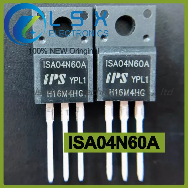 10pcs ISA04N60A 4N60 TO-220F 4A 60V New and Original