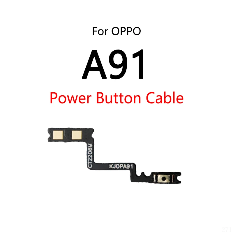 Power Button Switch Volume Mute Button On / Off Flex Cable For OPPO A91 4G