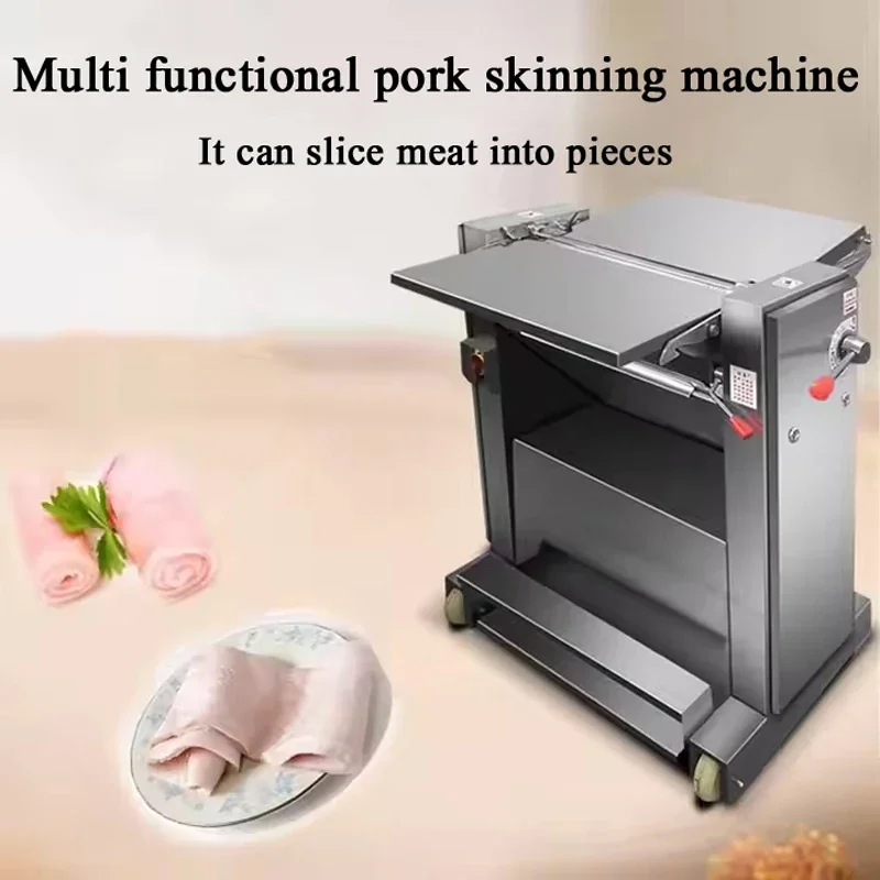 Cortadora de carne congelada de cerdo, ternera y cordero totalmente automática tipo PBOBP 300, cortadora de un solo motor
