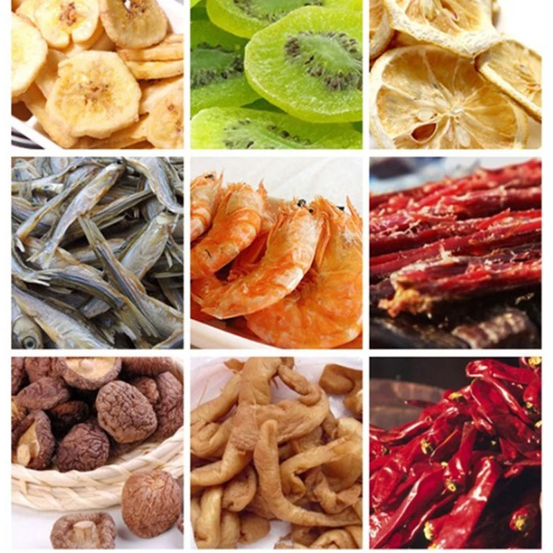 Сушилка для фруктов с контролем температуры, небольшая машина для обезвоживания пищевых продуктов для дома