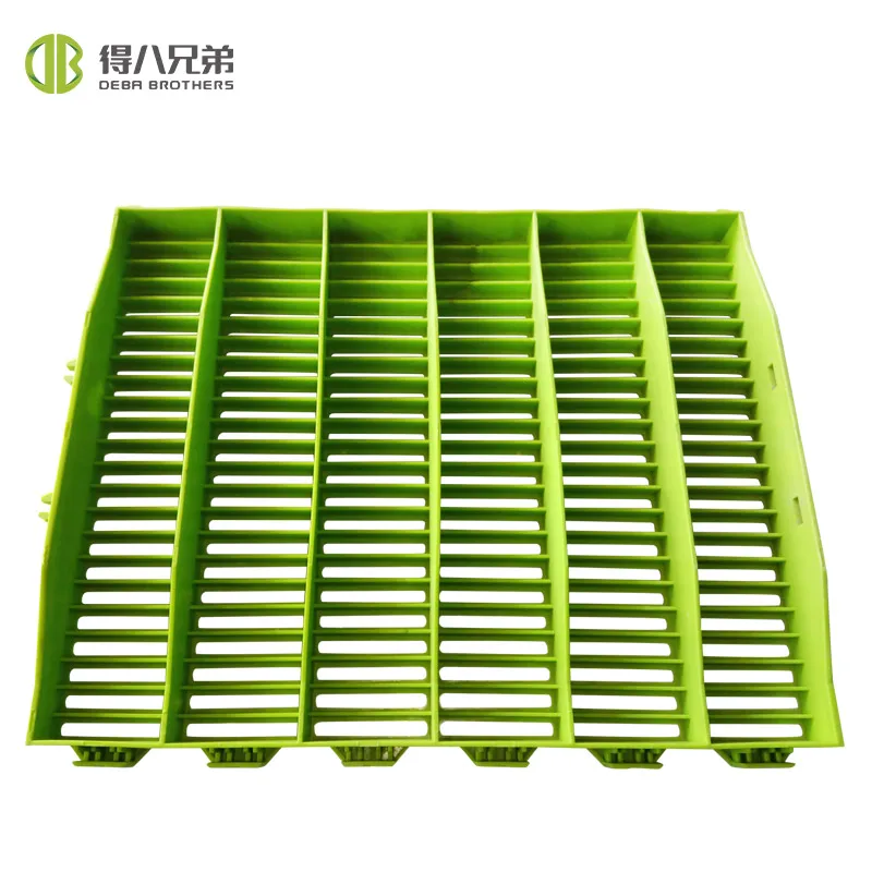 Hot Sale Plastic Slat Floor For Poultry Livestock Farming New Used PP Material 1 Year Warranty Pallet Packed Sheep Home Use