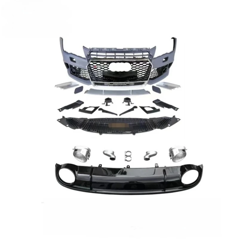 

2012-2015 Year A7 Upgrade to RS7 Style Full Set PP Bodykit for A7 Old to New Car Body Kits Parts Front Bumper Rear Diffuser