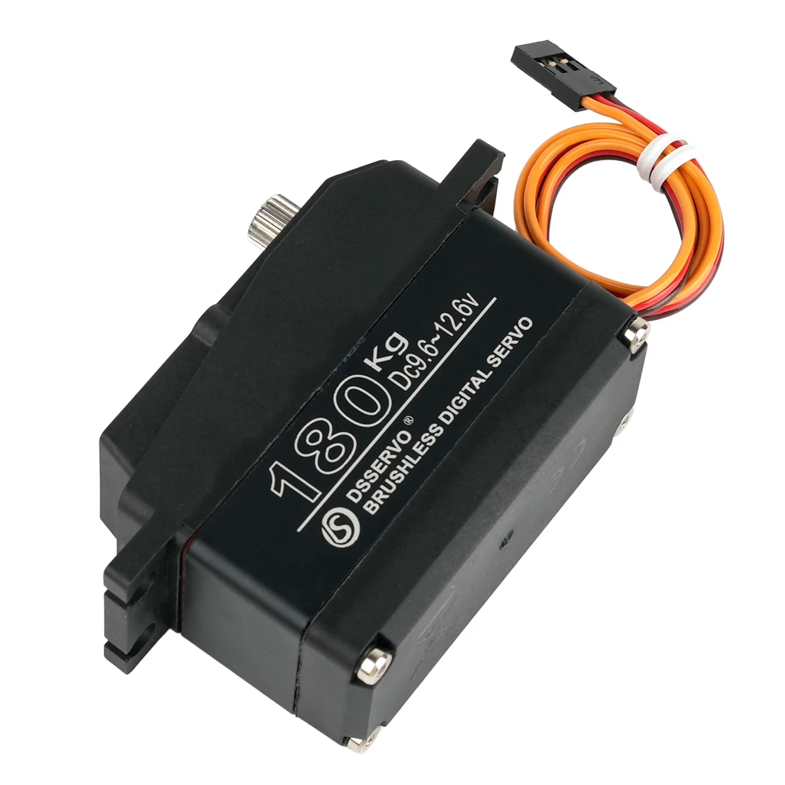 BLS51180 180Kg 12V Brushless Digital Servo High Torque Metal Gear CNC Aluminum Housing for 1/5 RC Car and Industrial Robot
