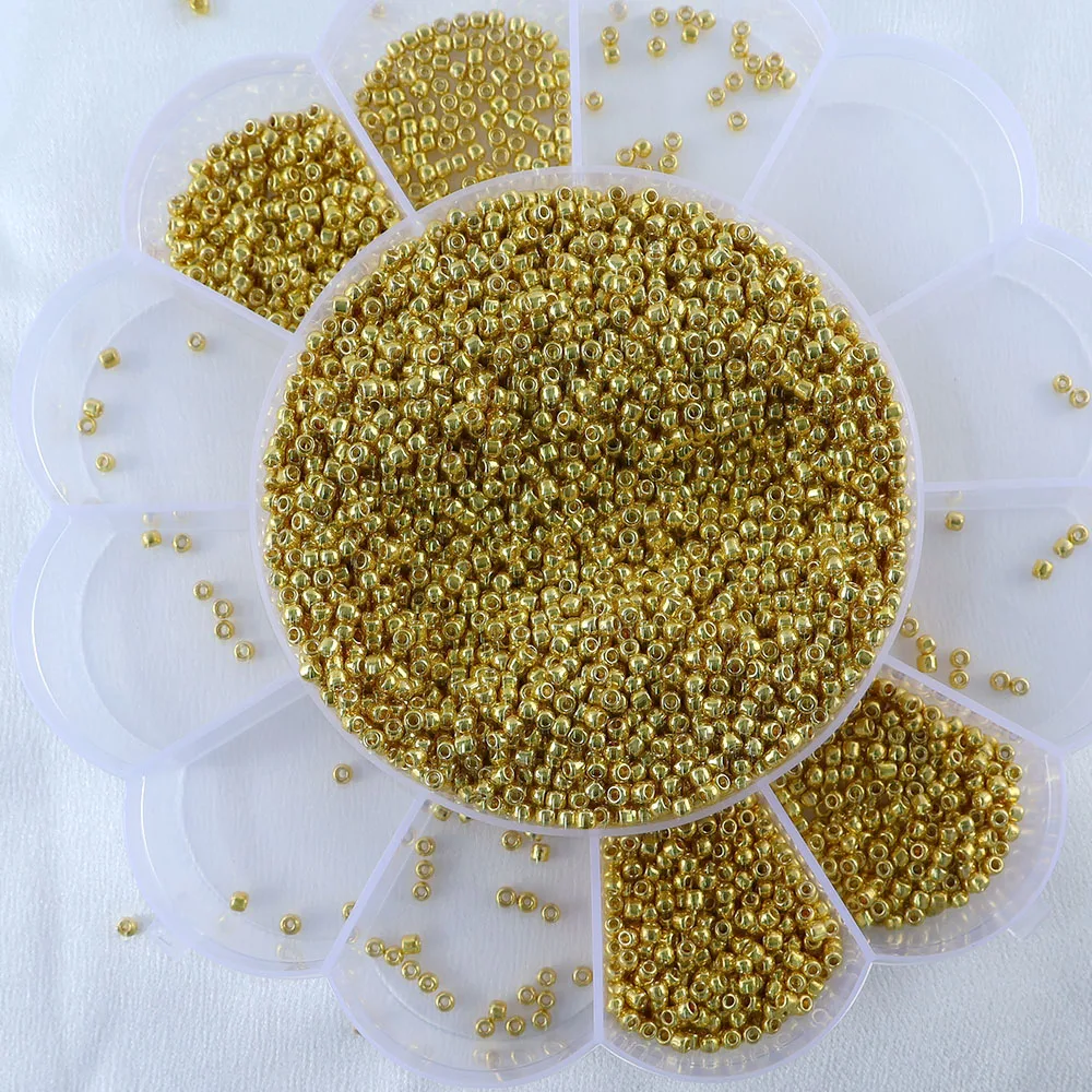 10g Tube-Packed Japanese Imported TOHO Metallic Color 8/0 Round Beads Jewelry Accessories DIY Handmade Lovers' First Choice