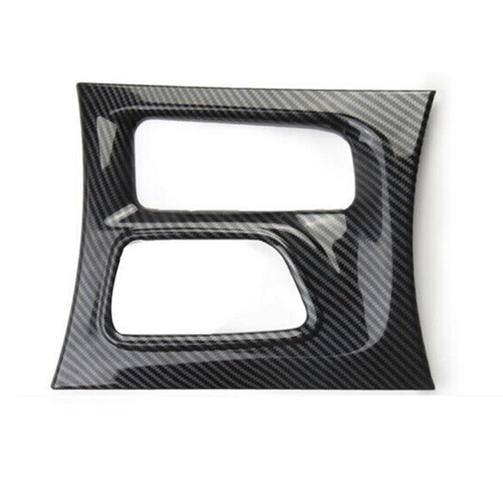 

Car Carbon Fiber Look Central Control Gear Shift Panel Trim Interior Accessories For Dodge For Charger 2015 - 2023