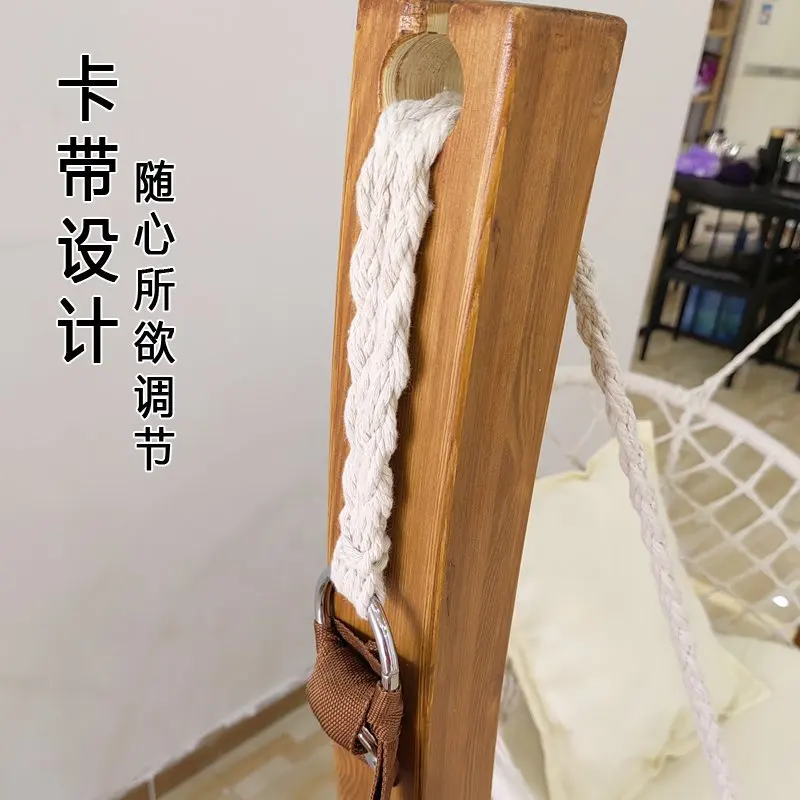 سلة معلقة كرسي داخلي غرفة نوم منزلية كسول سلة معلقة شرفة أرجوحة مهد كرسي