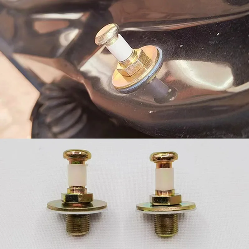 2 Stücke Für Vw Golf Mk2 1983-1992 Autozubehör Auto Türschloss Striker Schraube Unterlegscheibe Bolzen Touch Latch Splinte 357837034