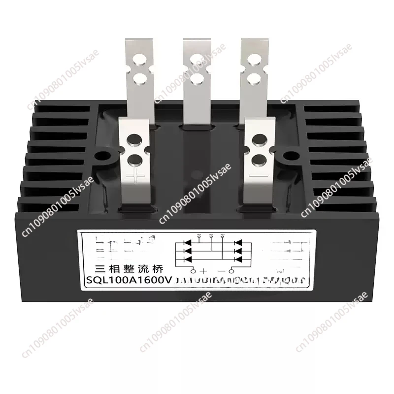 5-pin SQL40A/60A/150A/200A Three-phase Bridge Rectifier Bridge Stack High-power Module 2500V