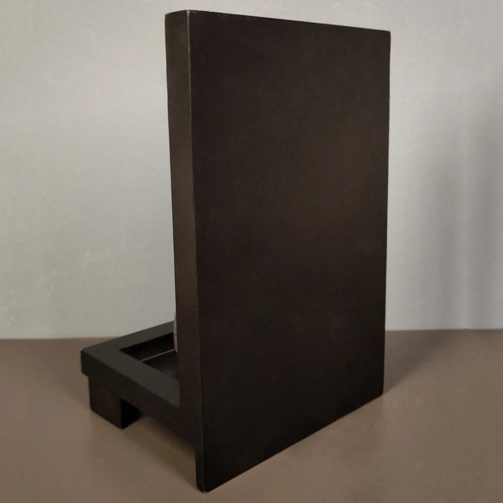 

1Pcs Buddha Candlestick Mdf Resin Decor Meditation Relaxation Holder Desktop Decoration Silver Stand