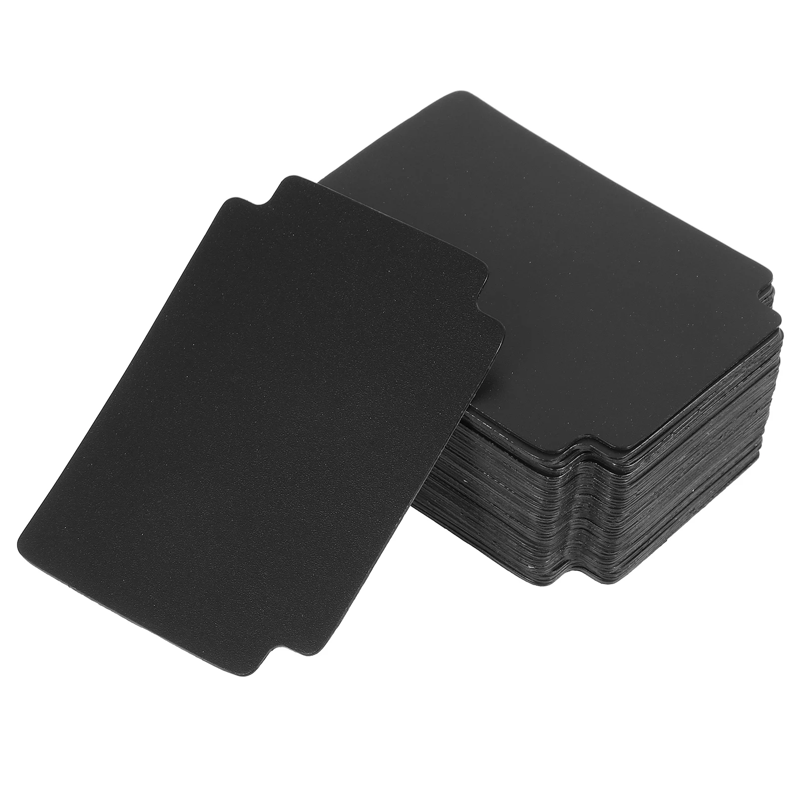 50 Separadores de Tarjetas, Tarjetas Divisoras de Plástico en Blanco para Organizador de Cajas de Tarjetas, Páginas para Clasificar Tarjetas de Juego, Deportes y Colección