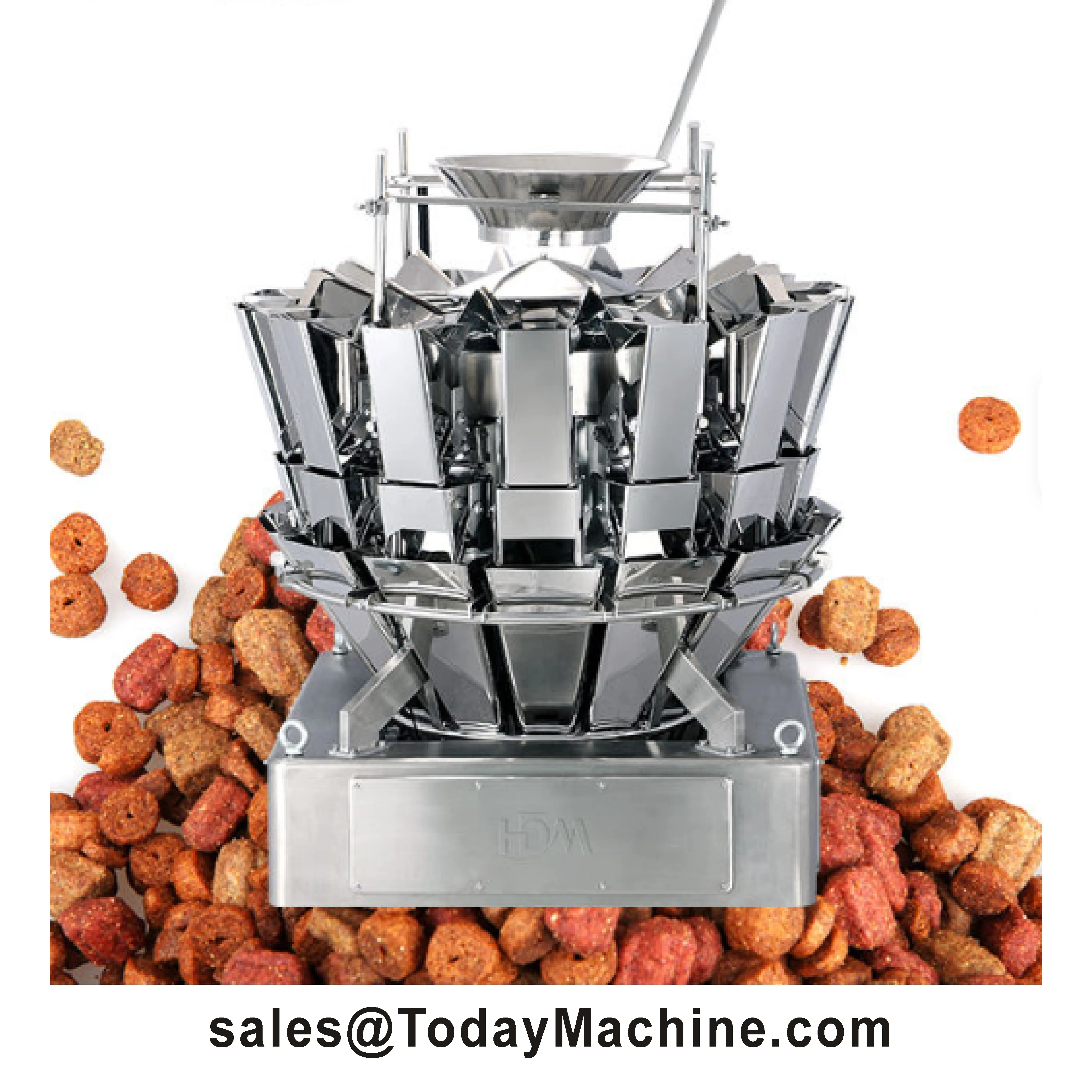 Automatic CE Approval 2 Head Linear Weigher for Rice Granola Granule Products