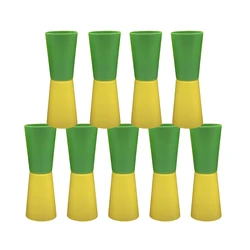 10Pcs Training Marker Road Cones Roller SoccerAgility Training Soft Tower Skating Obstacle Fun Flip Cup Outdoor Toys Kid Toys
