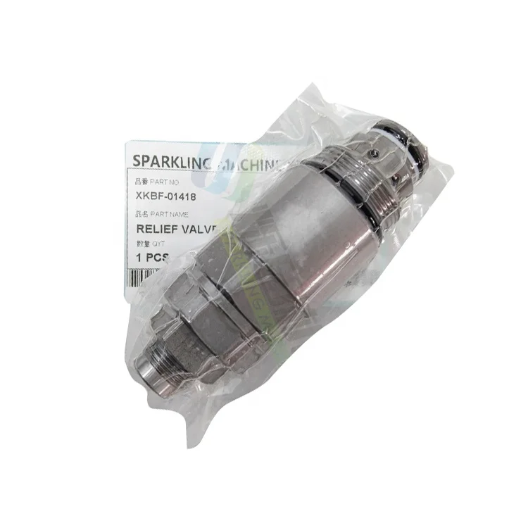 

SG XKBF-01418 R140LC-9 R170W-9S Excavator Spare Parts Relief Valve XKBF-01418