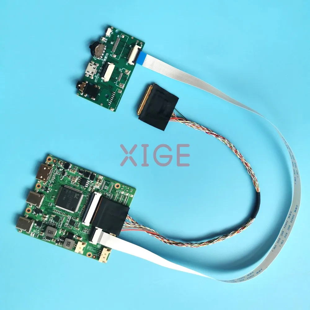 

Controller Driver Board For LP133WD1-SLA1 LP133WD2-SLB1 13.3" Laptop Matrix TYPE-C LVDS 40 Pin 1600x900 Mini-HDMI USB-C DIY Kit