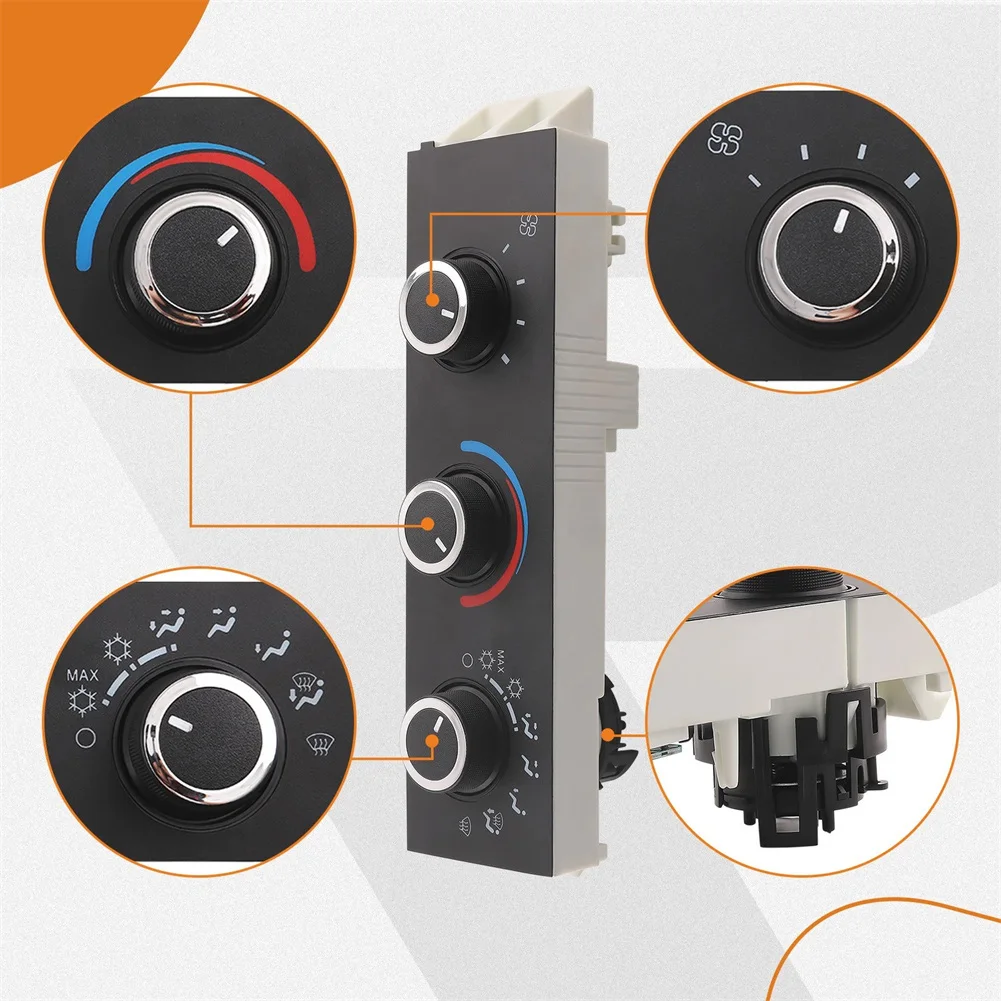 

AC Heater Climate Control Module Compatible with For Chevrolet 1996-2005 G30 1996 C4500 C5500 C6500 C7500 2003-2009