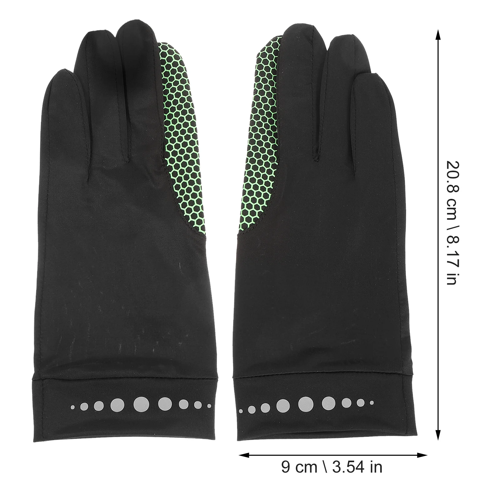 1Pair Anti-Uv Touchscreen Gloves Breathable Wear-Resistant Professional Fitness Gloves Suitable for Cycling Mountain Climbing