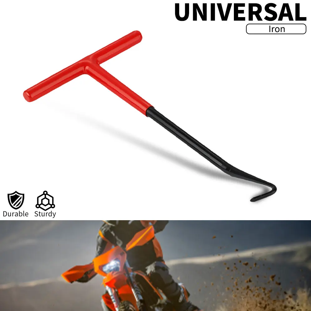 

Motorcycle Exhaust Snap Hook Universal T-handle Exhaust Pipe Spring Puller Mounting Hook Disassembly Installer Hook Tool Durable