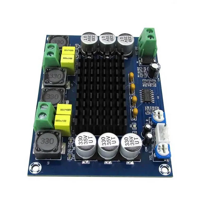 

NEW XH-M543 High Power Digital Power Amplifier Board TPA3116D2 Audio Amplifier Module Dual Channel 2*120W Sensor