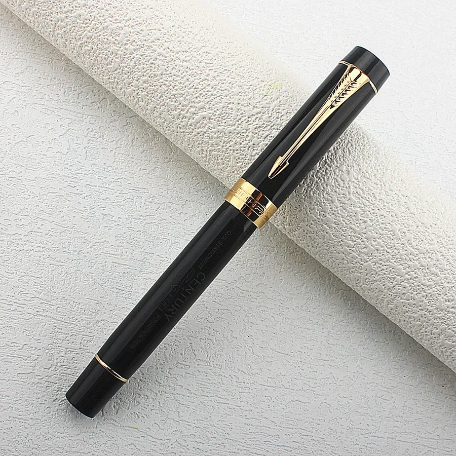 Jinhao 100 Centennial Resin Fountain Pen Jinhao Logo EF/F/M/ Nib Converter Writing Business Office Gift Ink Pen