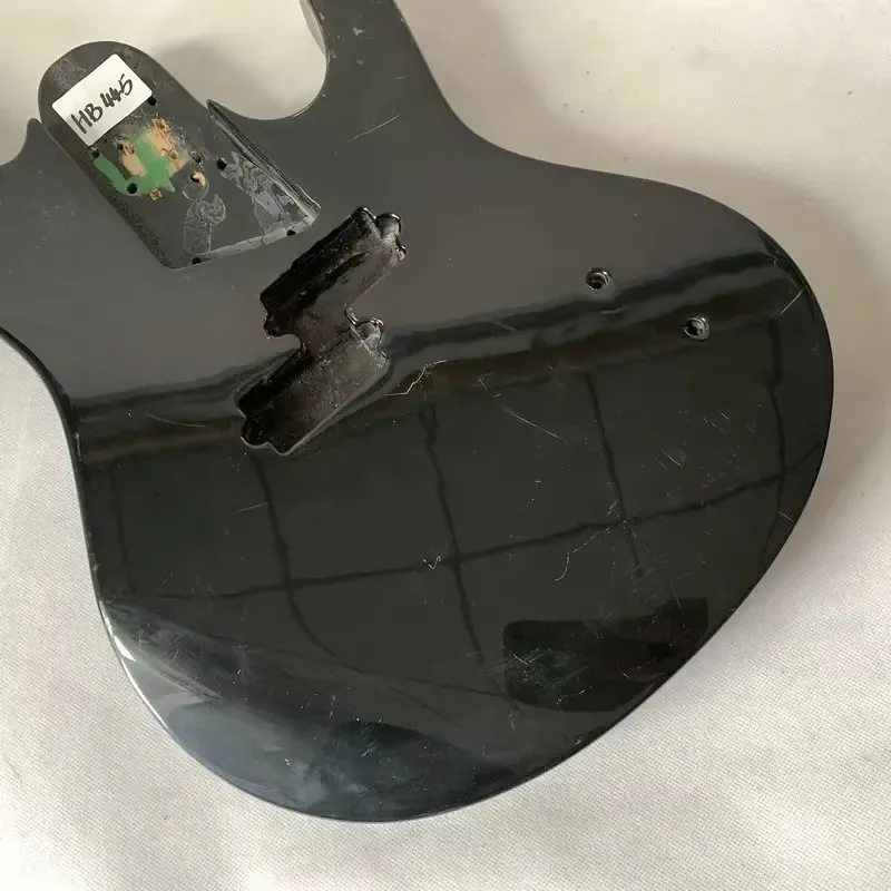 HB445 Black Color  Electric Bass Body PB Pickups in SOlid Wood  4 strings DIY Bass parts Bass Accesries