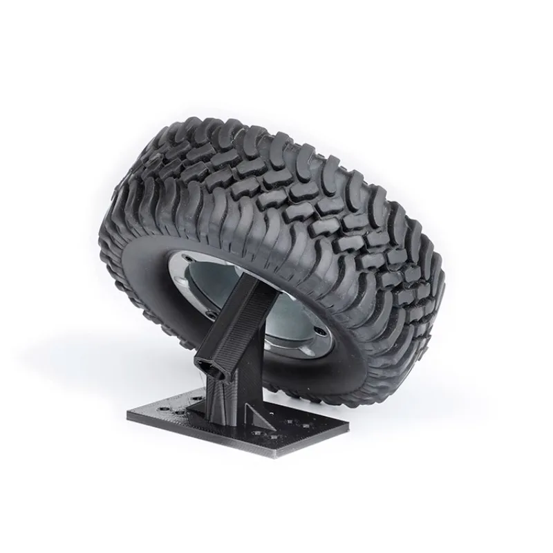 Spare Tire Holder Placed At An Angle of 45 Degrees 80-140mm Tire for 1/10 1/8 RC Crawler Car AXIAL SCX10 TRX4 RC4WD D90 Tank 300