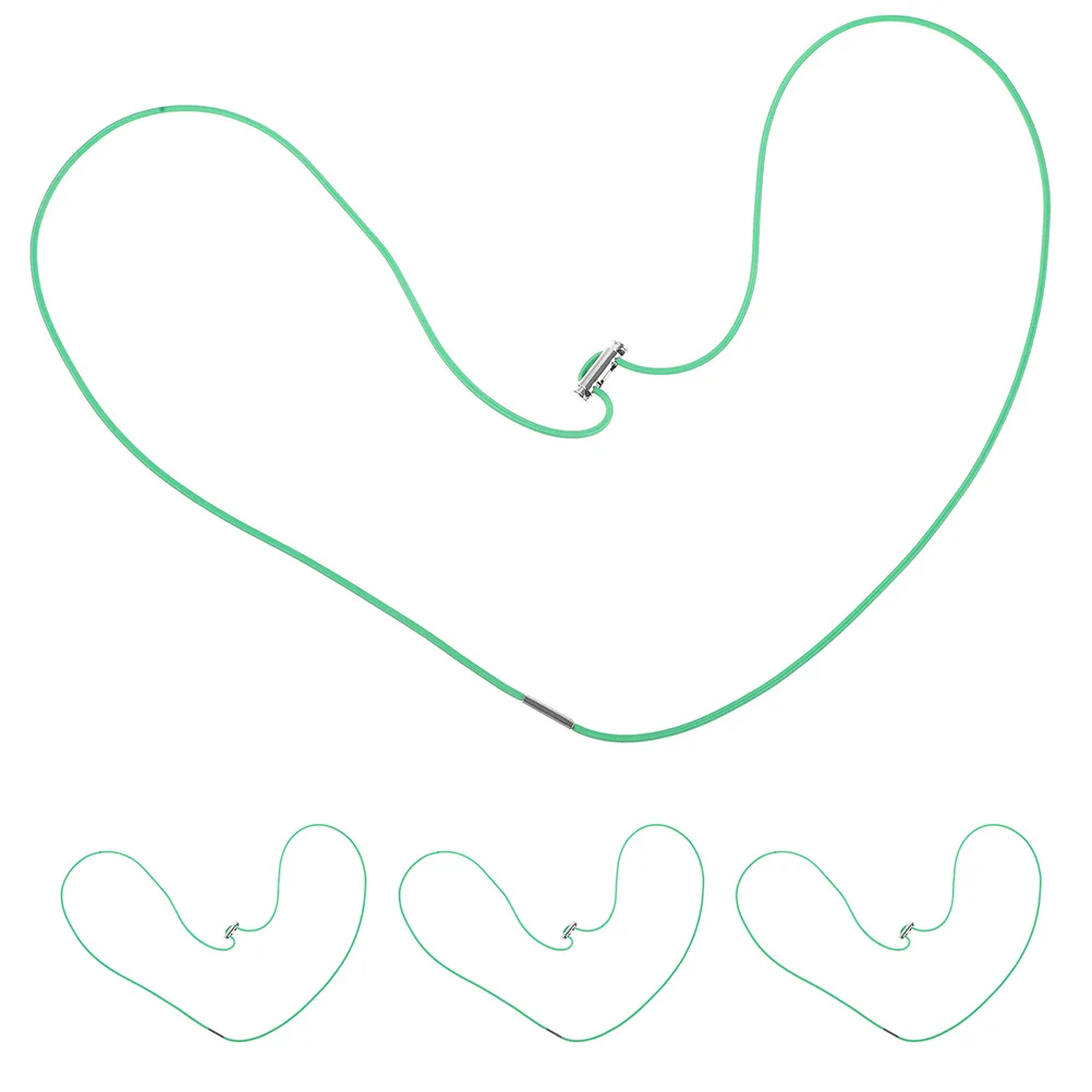 

4Pcs Adjustable Elastic Trash Can Bands Strong Rubber Bungee Cords for Trash Bags Garbage Bag Holder Elastic Bands 70cm