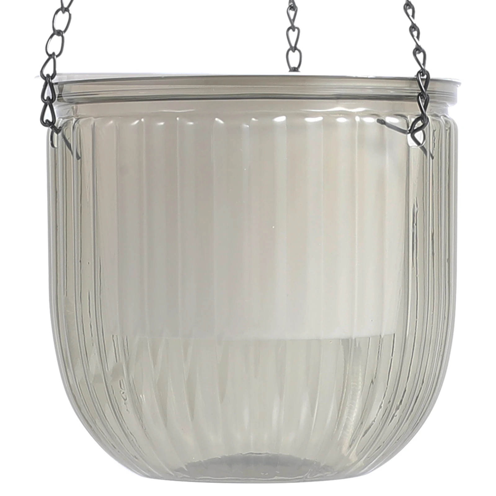 

Self Watering Flower Pot Hanging Planter Plants Absorbing Rope Vase Balcony Garden Yard Decor Automatic Pet Iron