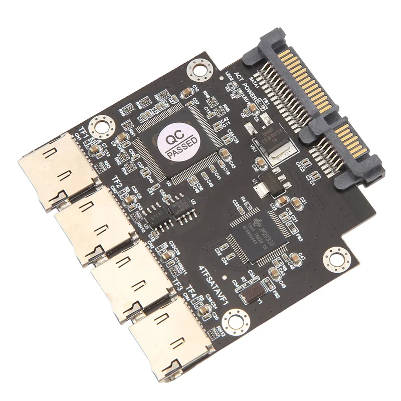 Tarjeta Micro-SD TF de 4 vías eficiente a adaptador serie SATA SSD módulo de memoria portátil integrado Industrial