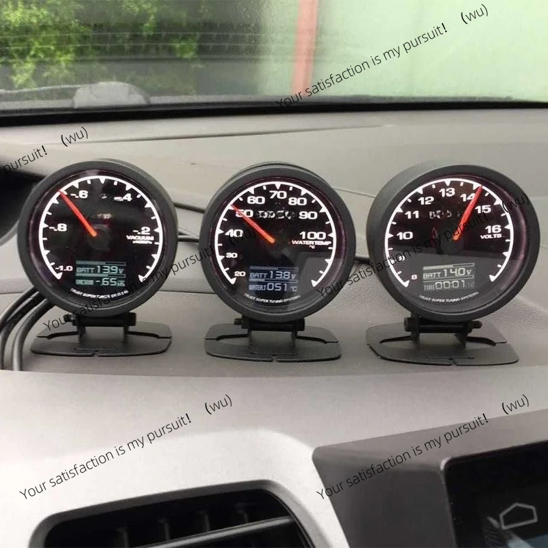 ZOCI-Car modification instrument, racing meter, oil pressure, voltage discharge temperature, turbine pressure gauge