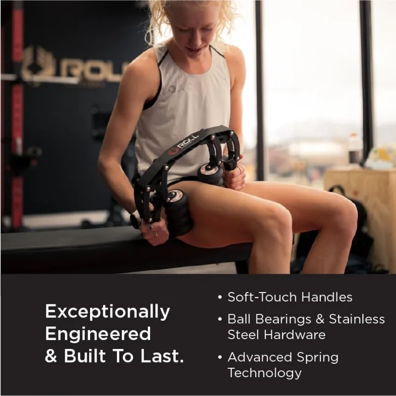 Recovery R8 (Negro Carbono) - Rodillo de masaje de tejido profundo