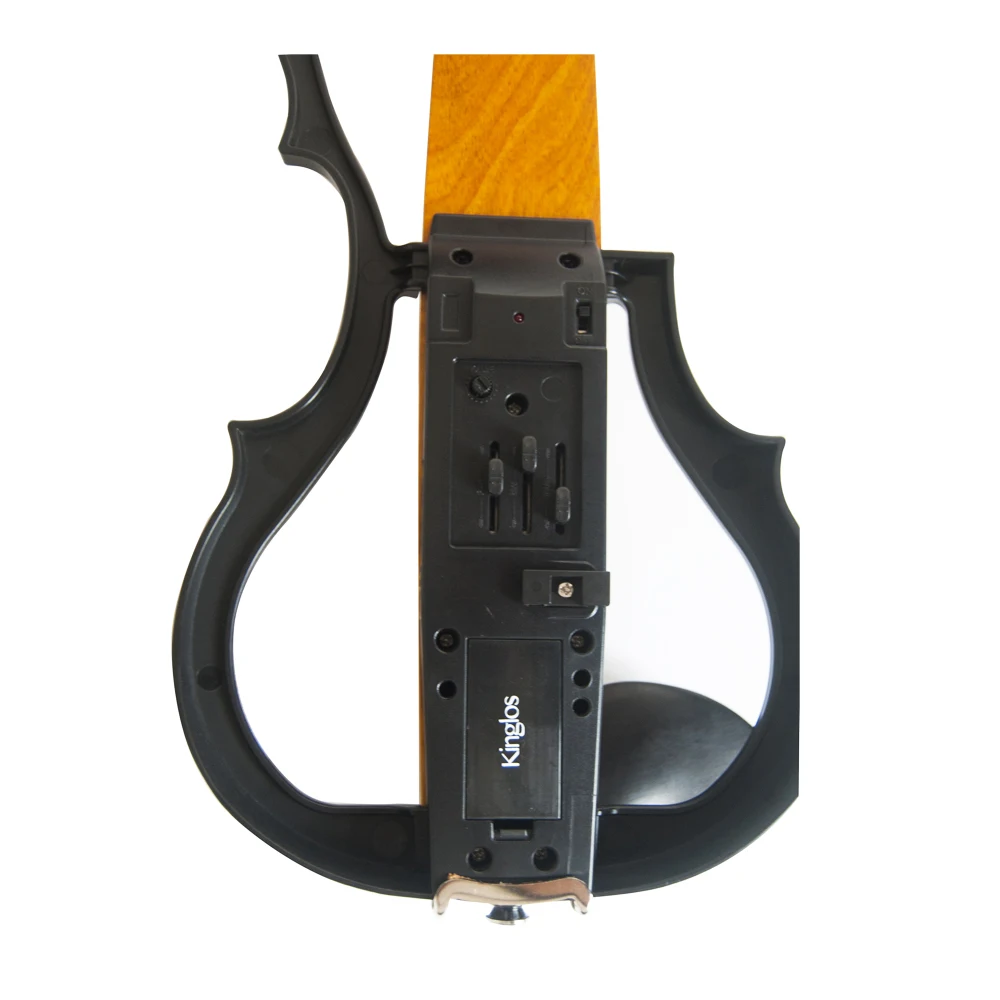 Горячая продажа, китайская электрическая скрипка из цельного дерева, заводская скрипка с футляром