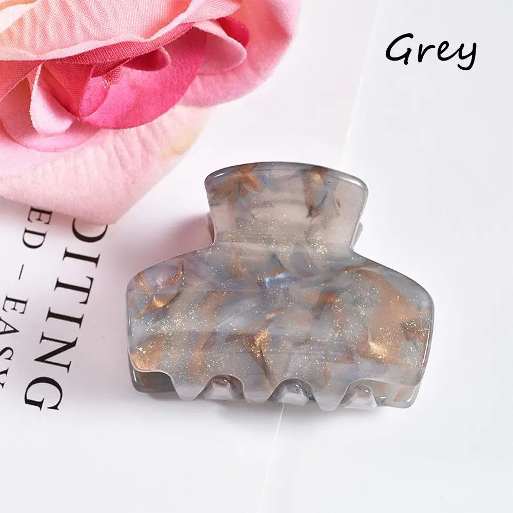 

Korean Jelly Colors Ponytail Temperament Bathing Clips Grab Clips Hair Claws Hair Grab
