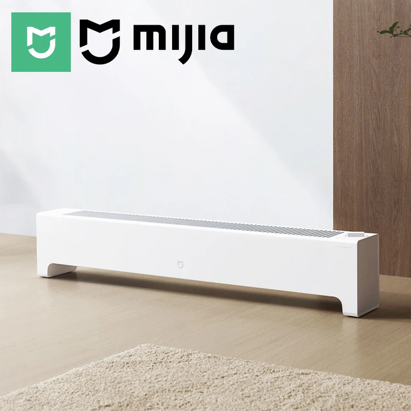 MIJIA Baseboard Electric Heaters 2 For Home 5S Fast Heating 2200W Electric Heating Home  Radiator Warmer Machine 220V CN Version