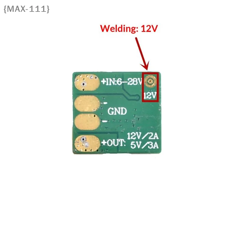 【F2-MAX111】1Pcs Micro 6V-28V BEC For RC Multirotor Airplane FPV Freestyle Drones DIY Parts Micro BEC 5V/3A 12V/2A