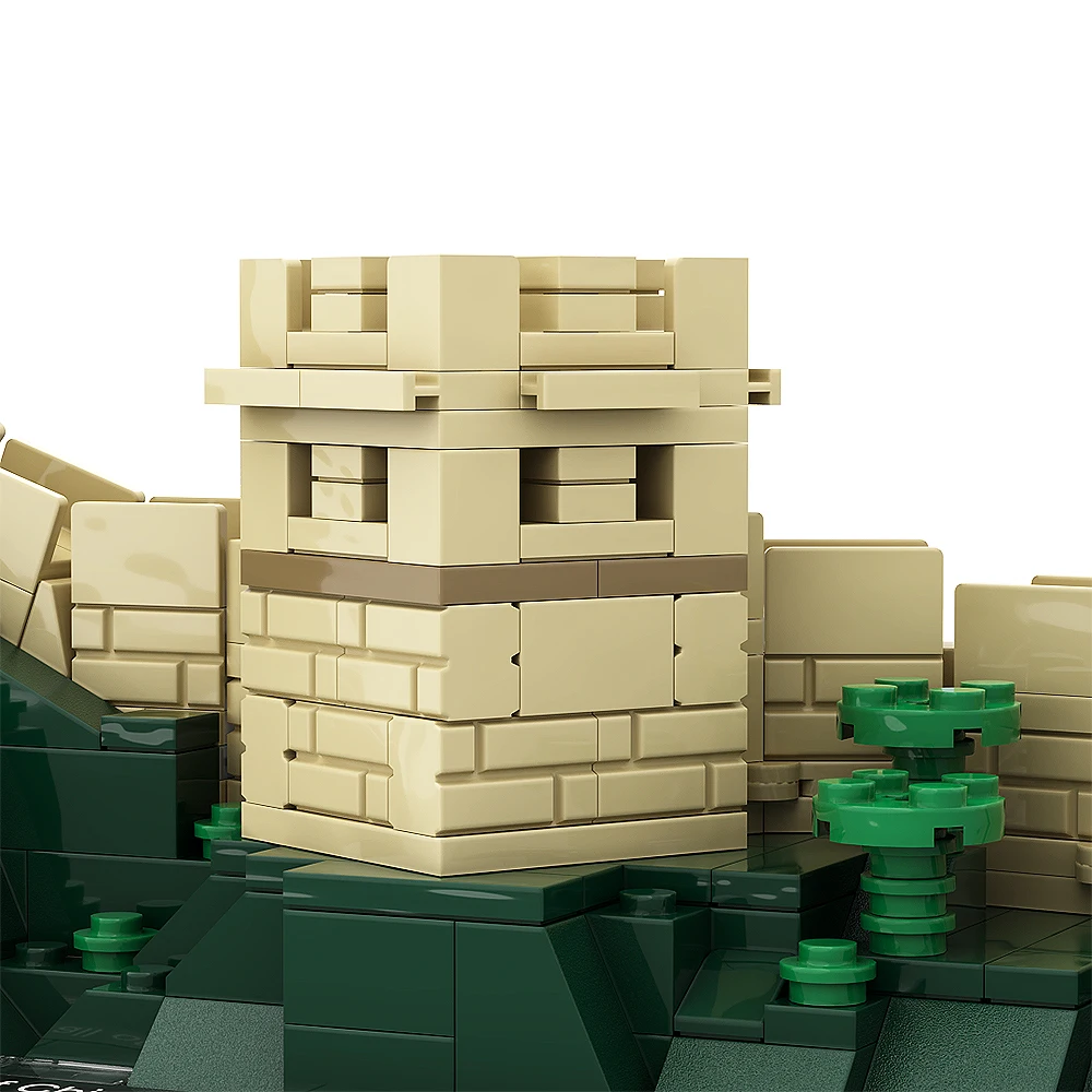 ゴブリックス MOC 世界建築 中国の万里の長城 拡張モデル ミニダイヤモンドブロック ブリック 組み立ておもちゃ 子供向けギフト