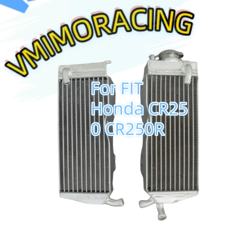 

Left+Right new Aluminum Radiator For FIT Honda CR250 CR250R CR250 250cc 250 cc 1990 1991 2 stroke CR 250 R 250R 90 91