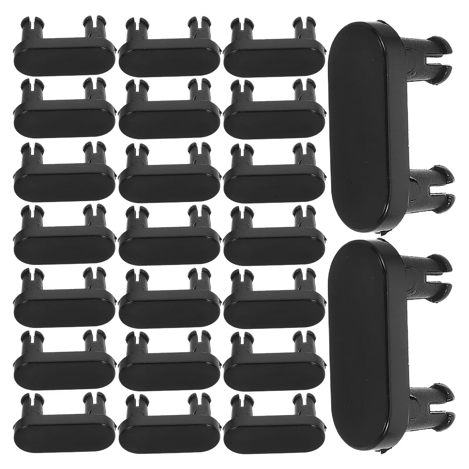24Pcs Folding Table Buckles Heavy Duty Clips Secure Lock Camping Table Replacement Bracket Hardware Component Cart Buckles