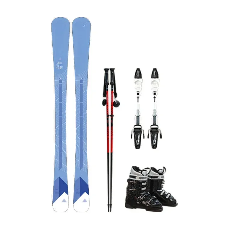 

Male and female adult ski skis, sledding shoes, cane sets, manufacturers sell well