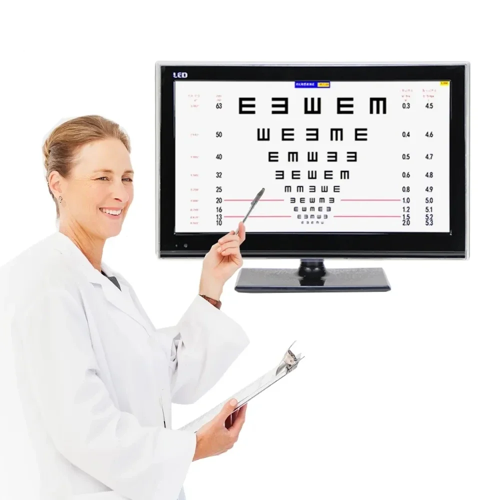 Digital Acuity Visual Eye Chart Ophthalmic Eye Test Ophthalmic Diagnostic Led Chart Eye Sight Testing