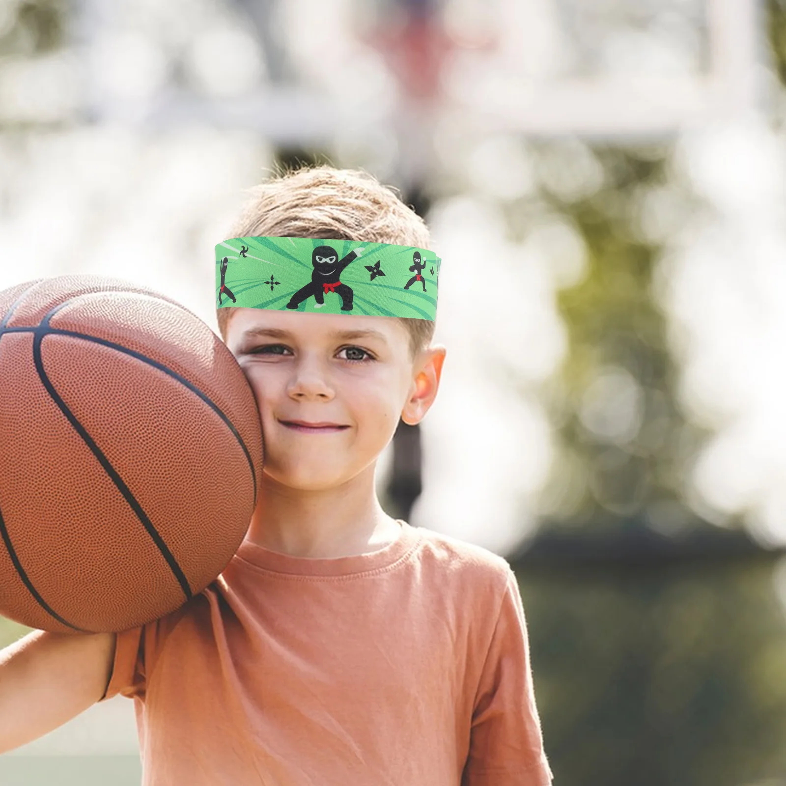 

2Pcs Ninja Headbands for Boys and Girls Karate Themed Elastic Headbands Ideal for Birthday Party Supplies Performances and