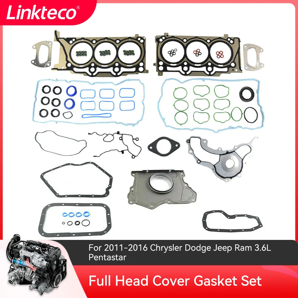 

Full Head Cover Gasket Set For 2011-2016 Chrysler Dodge Jeep Ram 3.6L Pentastar HS26541PT CS26541