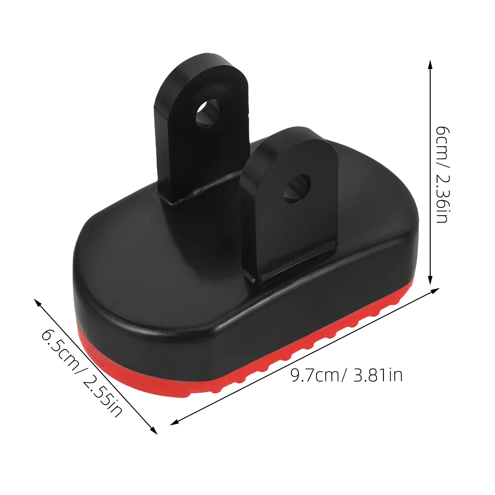 Loft Telescopic Ladder Feet Replacement Pads Plastic Anti-Slip Noise Reduction Design Easy Installation for Stable Safe Ladder