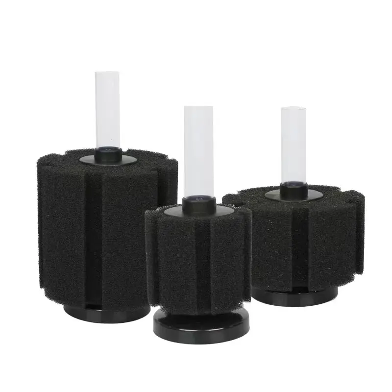 Black Spong Filter for Aquarium Fish Tank Air Pump Skimmer Biochemical Sponge Filter Aquarium Bio Filters Filtro Aquario New